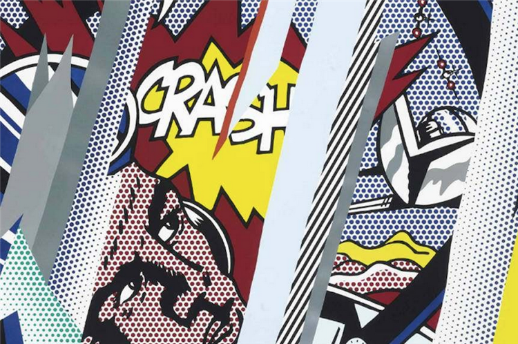 Reflections on Crash, 1990 - Roy Lichtenstein