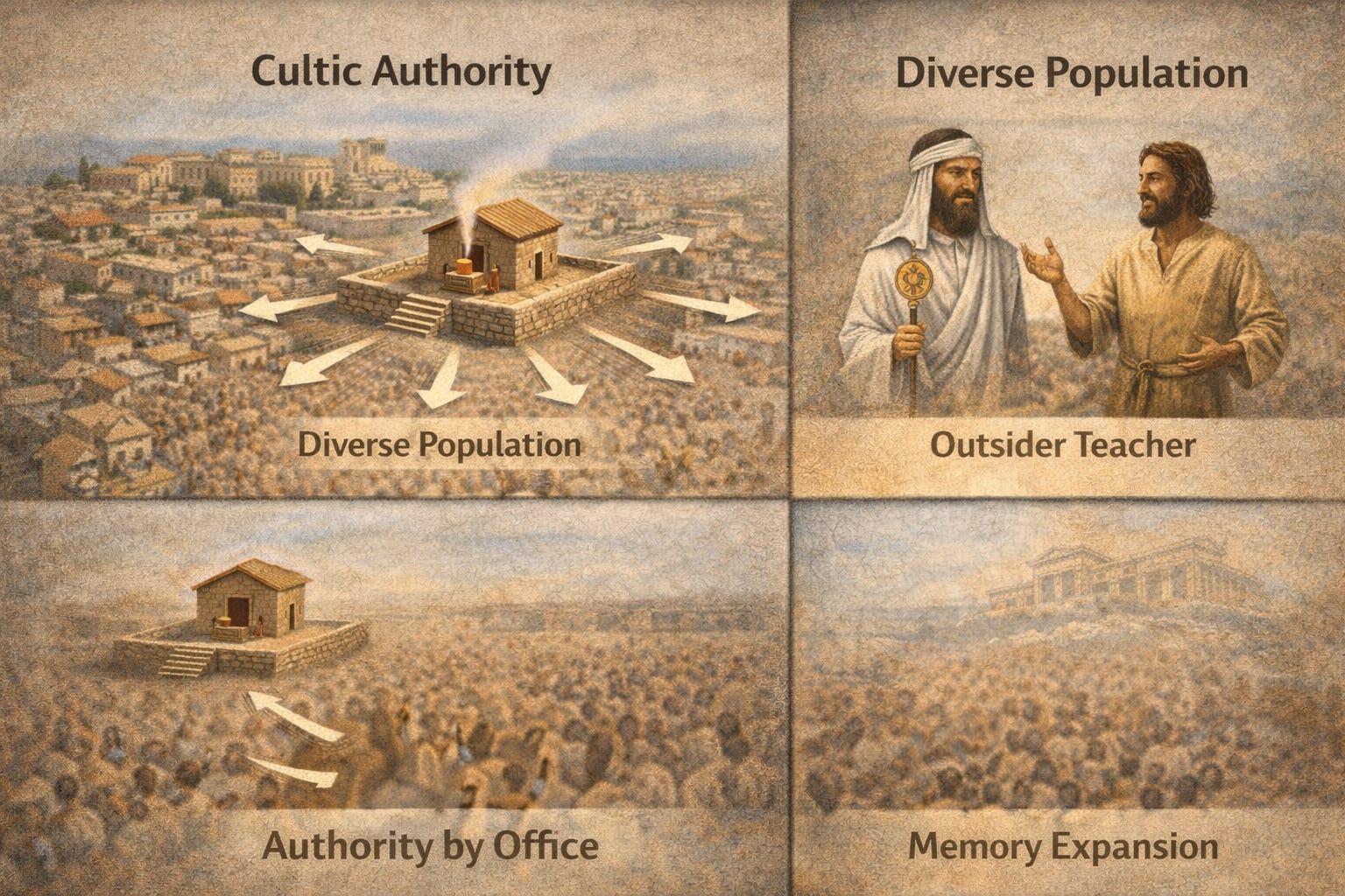 Temple Authority and Outsider Movements in the First Century