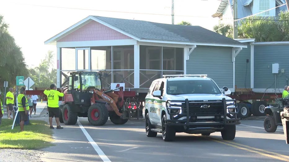 Historic 1920 Cottage Relocated to Pine Avenue, Preserving Piece of Anna Maria Island History