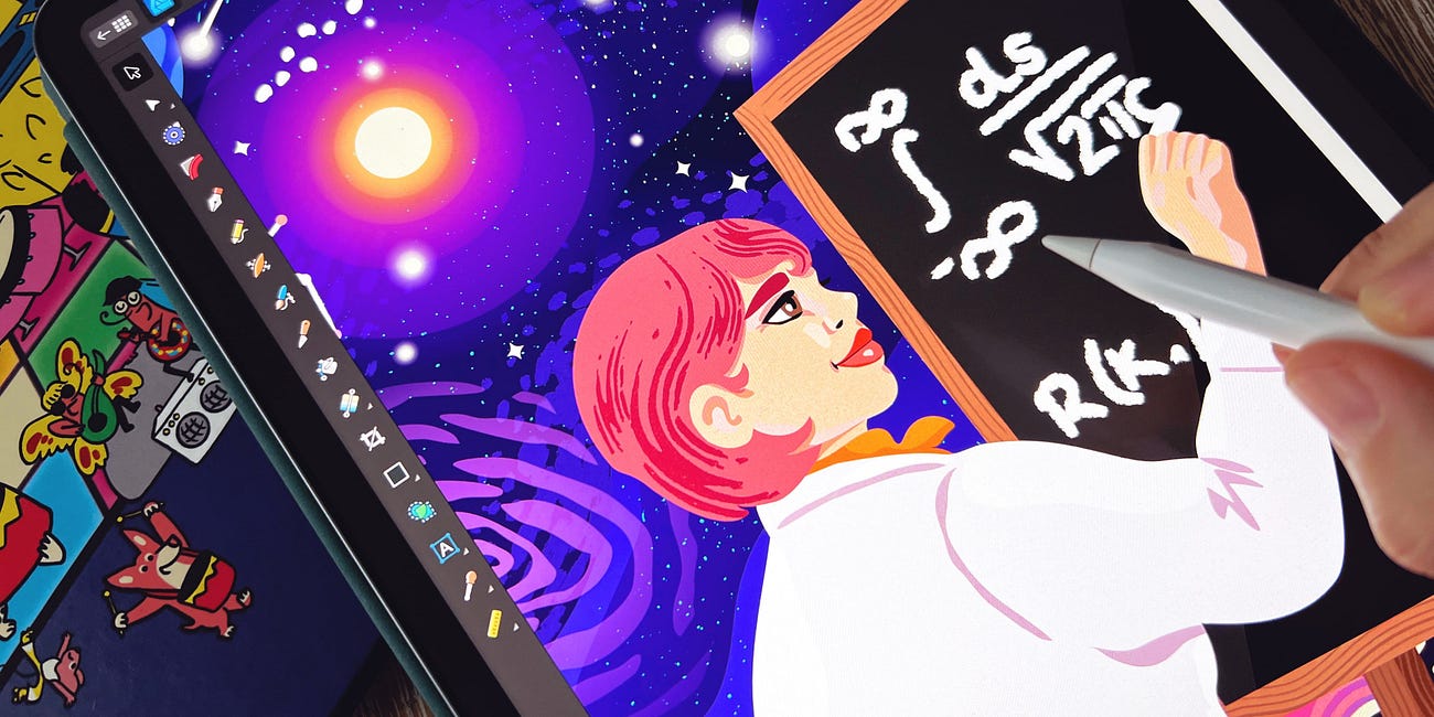 One year with my illustration agency - How many projects did I land?