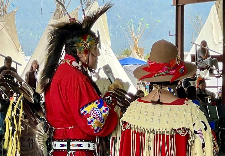 The Floral Scarf: A Thread Between Two Worlds