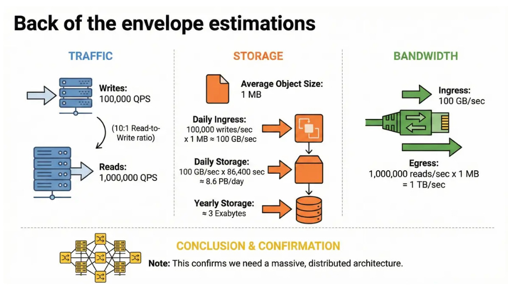 System Design Interview Question: Design Amazon S3 in 45 Mins.