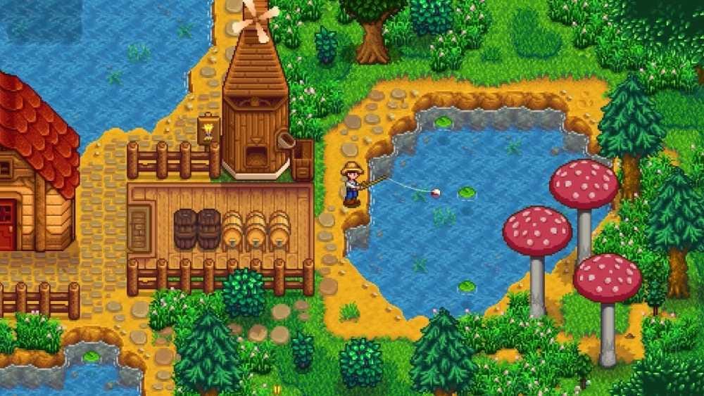 Fishing in Stardew Valley Fishing in Stardew Valley