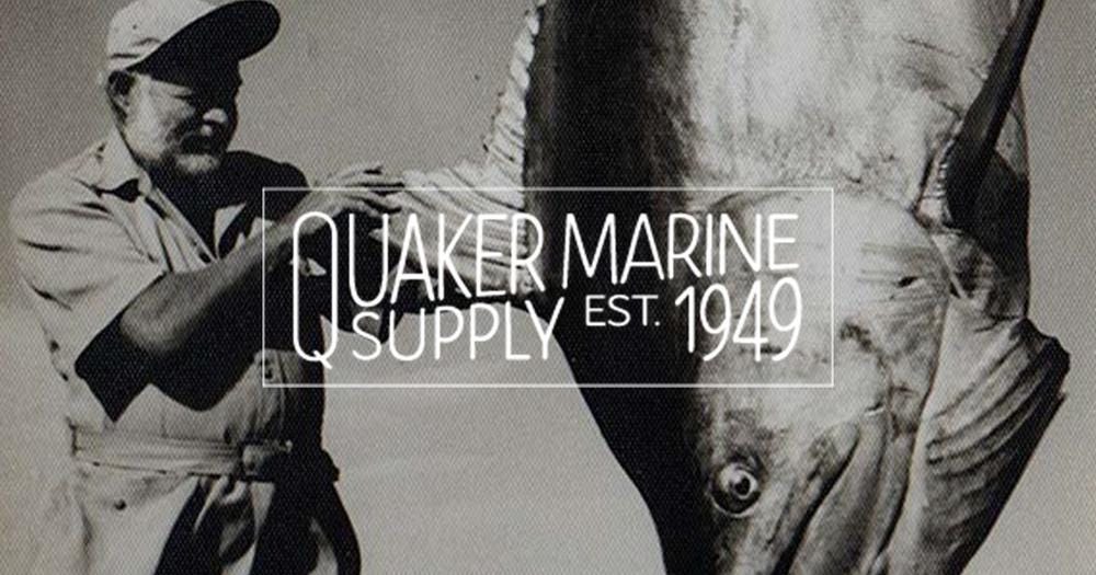 Quaker Marine Supply Co. vintage storefront Quaker Marine Supply Co. vintage storefront