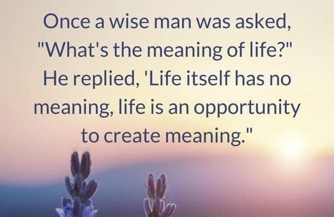 What's the Meaning of Life? : r/Existentialism
