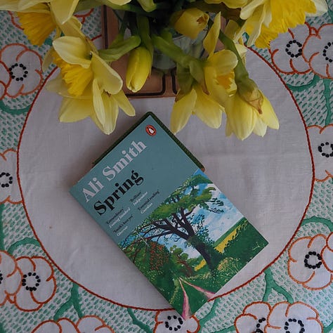 Cover images of six books - Comedy of Errors, Clear, Goshawk Summer, Wolf Hall, Spring and Richard II