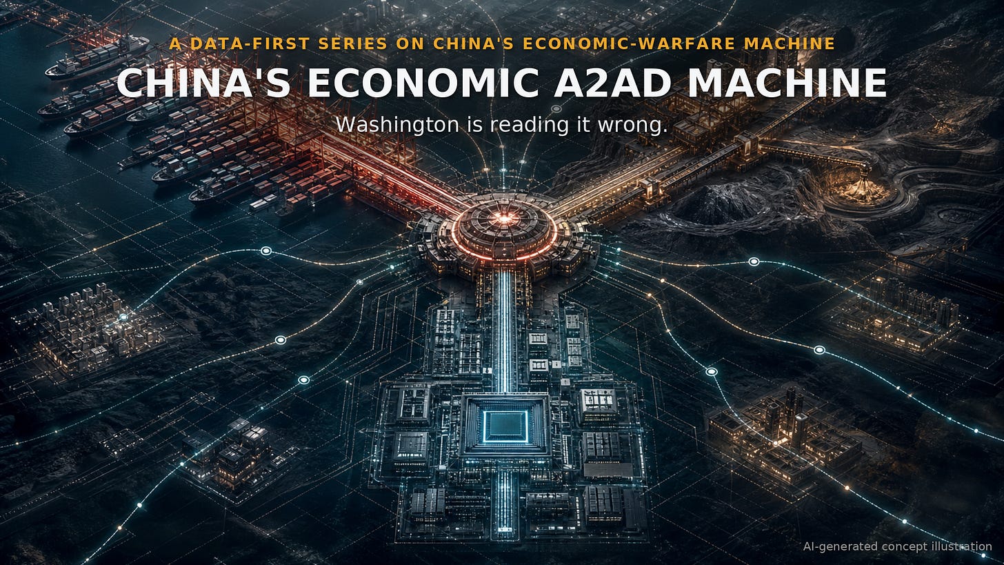 China's economic A2AD machine China's economic A2AD machine