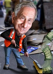 Michael Bloomberg - Cartoon Michael Bloomberg - Cartoon