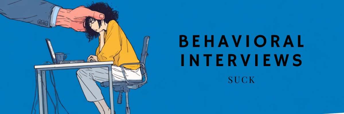 Start Here: Behavioral Interviews (for EMs, Senior/Staff Engineers, PMs)
