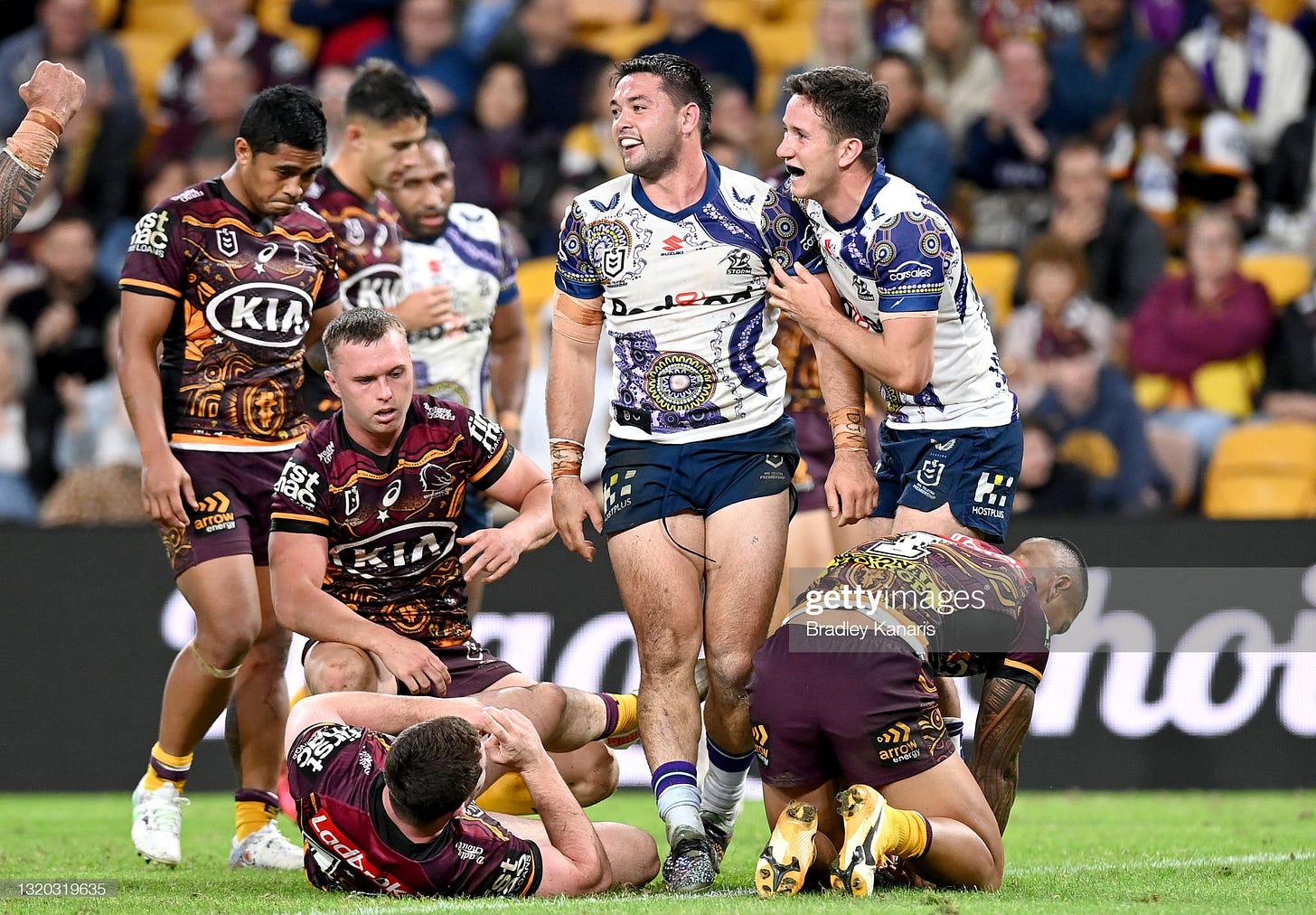NRL Rd 12 - Broncos v Storm