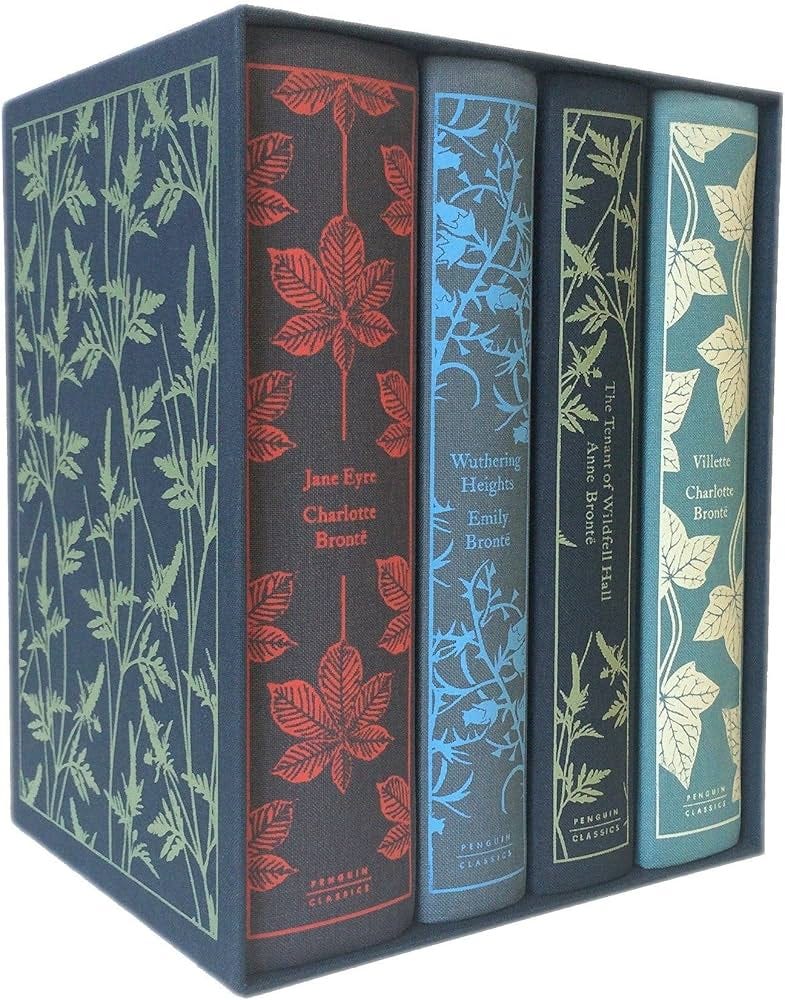 Amazon.com: The Brontë Sisters Boxed Set: Jane Eyre; Wuthering Heights; The  Tenant of Wildfell Hall; Villette (Penguin Clothbound Classics):  9780241248768: Bronte, Charlotte, Bronte, Emily, Bronte, Anne,  Bickford-Smith, Coralie: Books