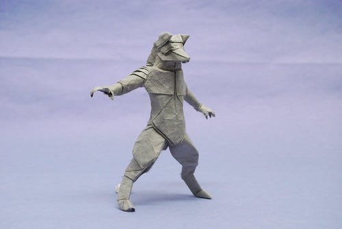 origami werewolf