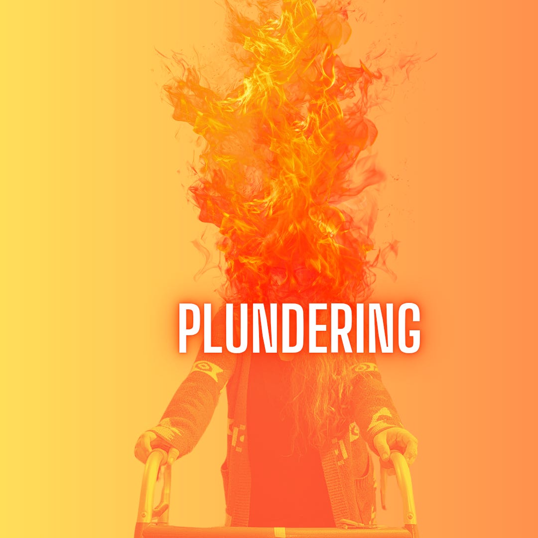 Plundering