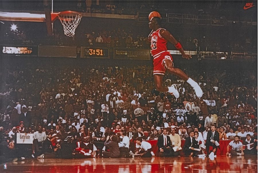 Image result for nike poster jordan dunk