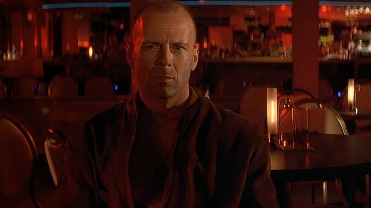 Marsellus Wallace and Butch talking in Pulp Fiction