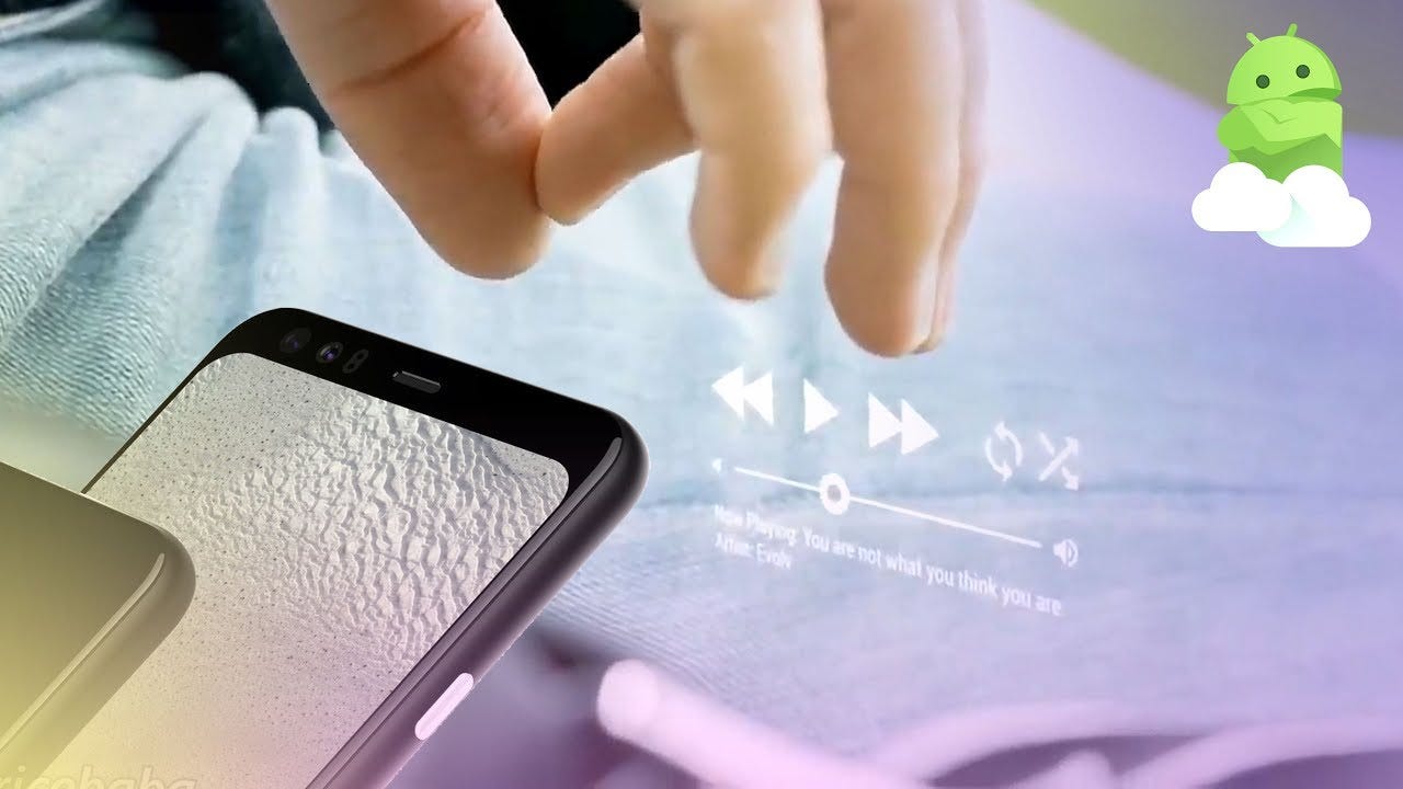 Users can pinch and move their fingers to control the time stamp of the currently playing soundtrack. Users can pinch and move their fingers to control the time stamp of the currently playing soundtrack.