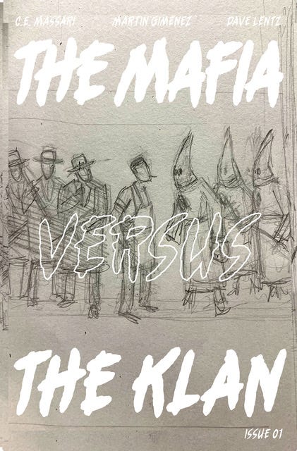 Help Me Choose the Kickstarter EXCLUSIVE Cover for THE MAFIA VS. THE KLAN