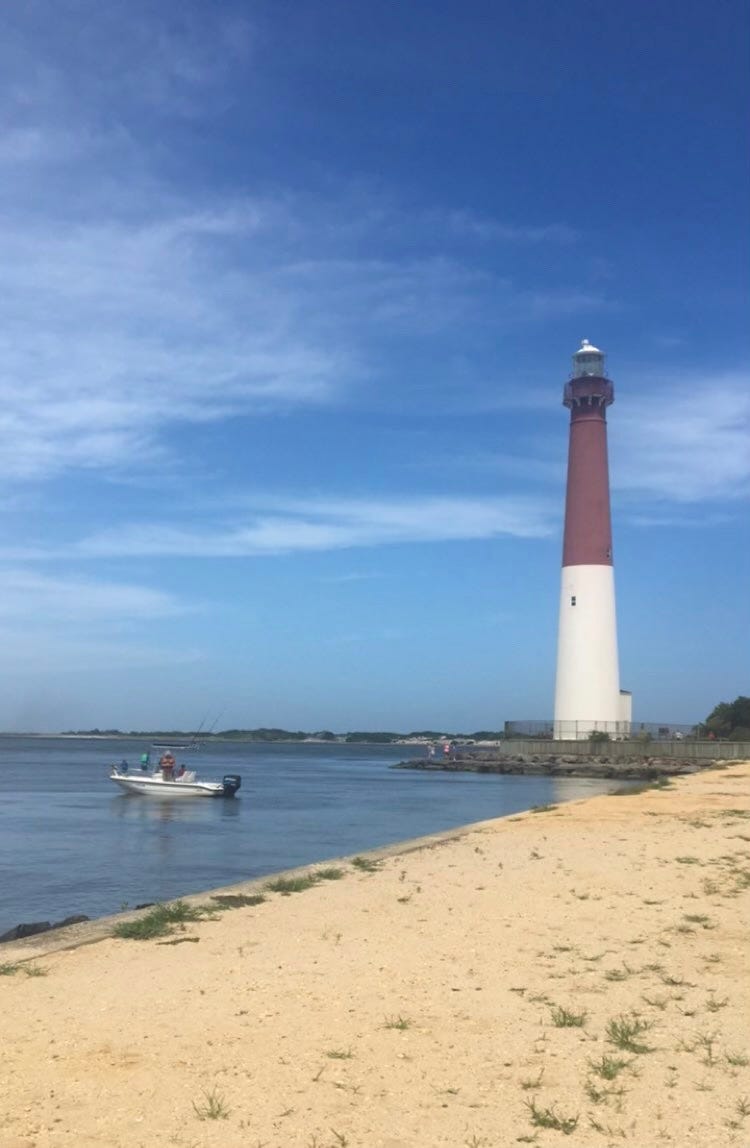 Barnegat Lighthouse on Long Beach Island, New Jersey Barnegat Lighthouse on Long Beach Island, New Jersey