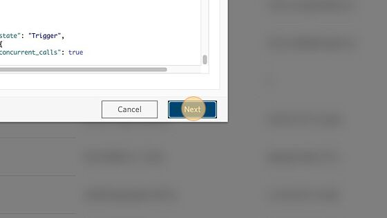 Screenshot of: Once you've pasted the code, click "Next". You will then see a canvas with a bunch of widgets connecting to each other. This is a Twilio Studio Flow that describes a sequence of actions to take once someone sends a text to your Twilio phone number. Screenshot of: Once you've pasted the code, click "Next". You will then see a canvas with a bunch of widgets connecting to each other. This is a Twilio Studio Flow that describes a sequence of actions to take once someone sends a text to your Twilio phone number.