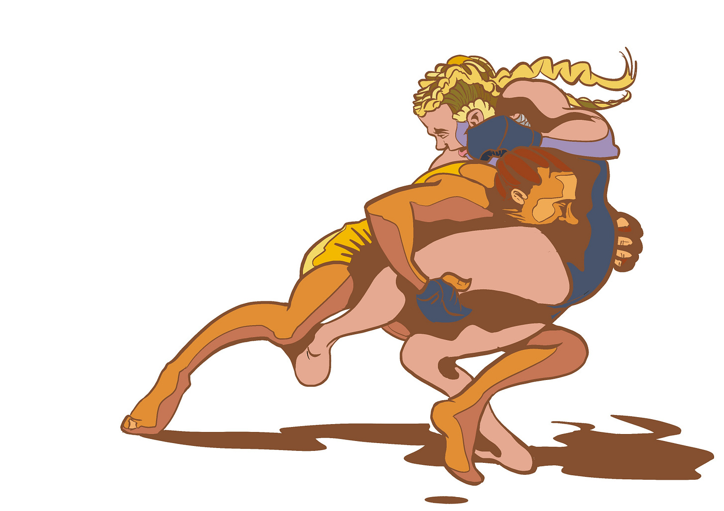 Amanda Ribas, who won in Saturday’s co-main event (Art by Chris Rini)
