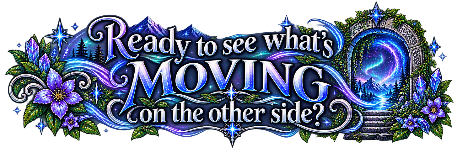 Ready to see what's moving on the Other Side? Ready to see what's moving on the Other Side?