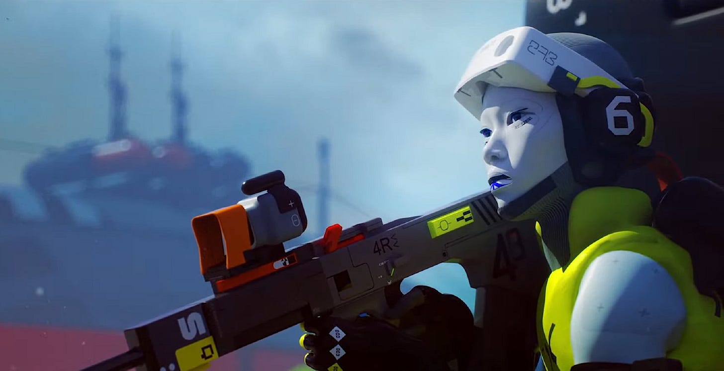 A screenshot from Marathon