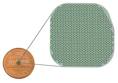 PRIMA retinal implant image