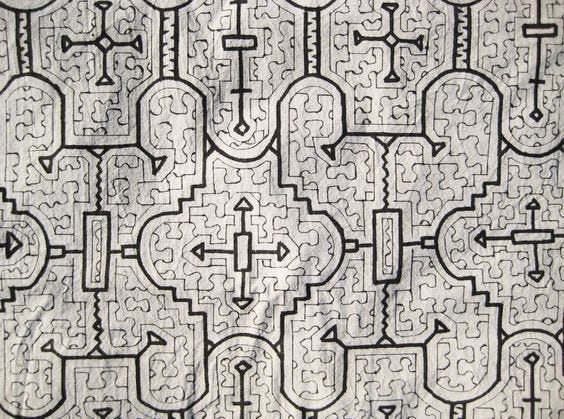 Iconografía de los textiles shipibos (With images) | Shipibo pattern