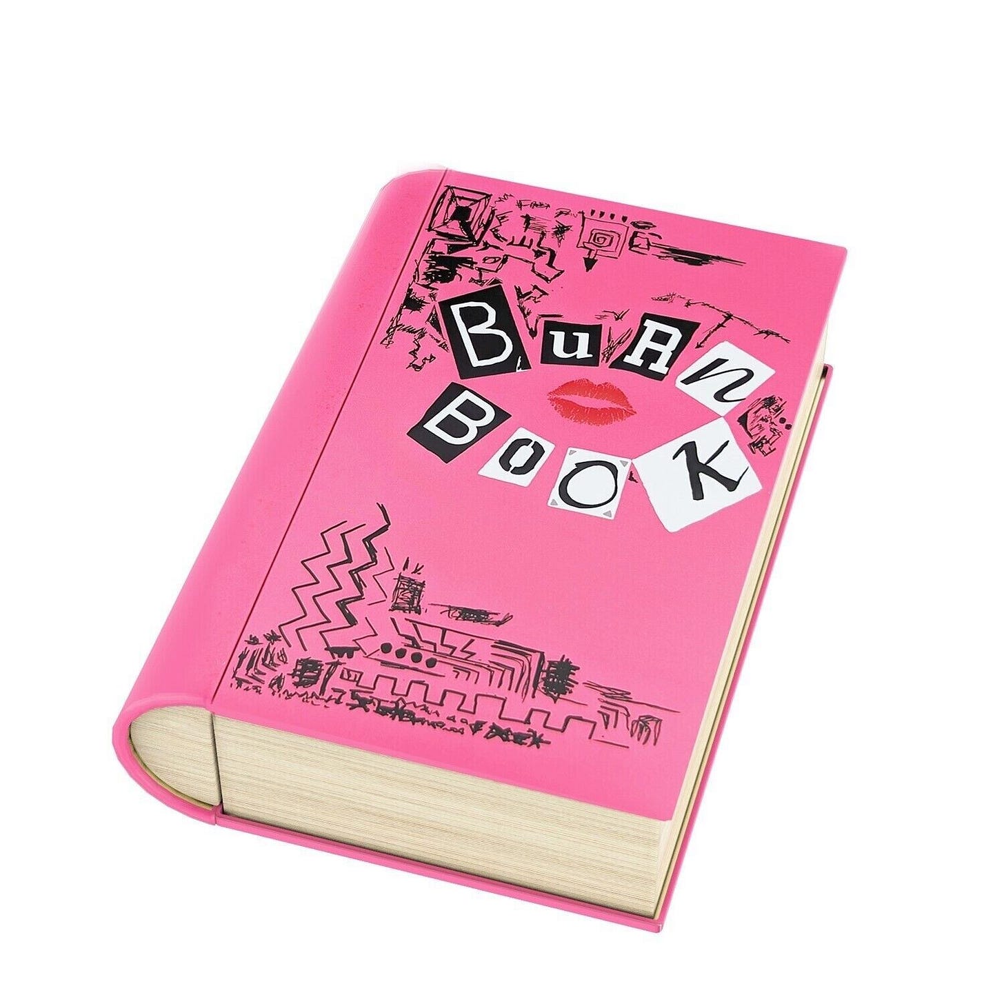 AMC Mean Girls "Burn Book" 54 oz Popcorn Tin | eBay AMC Mean Girls "Burn Book" 54 oz Popcorn Tin | eBay