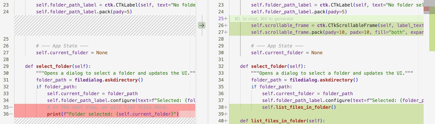 A Python code snippet for folder selection A Python code snippet for folder selection