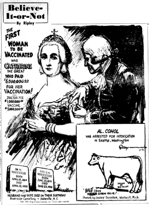 ink drawing of Catherine the Great receiving a vaccination, the first woman to do so according to text, for $5 million ink drawing of Catherine the Great receiving a vaccination, the first woman to do so according to text, for $5 million