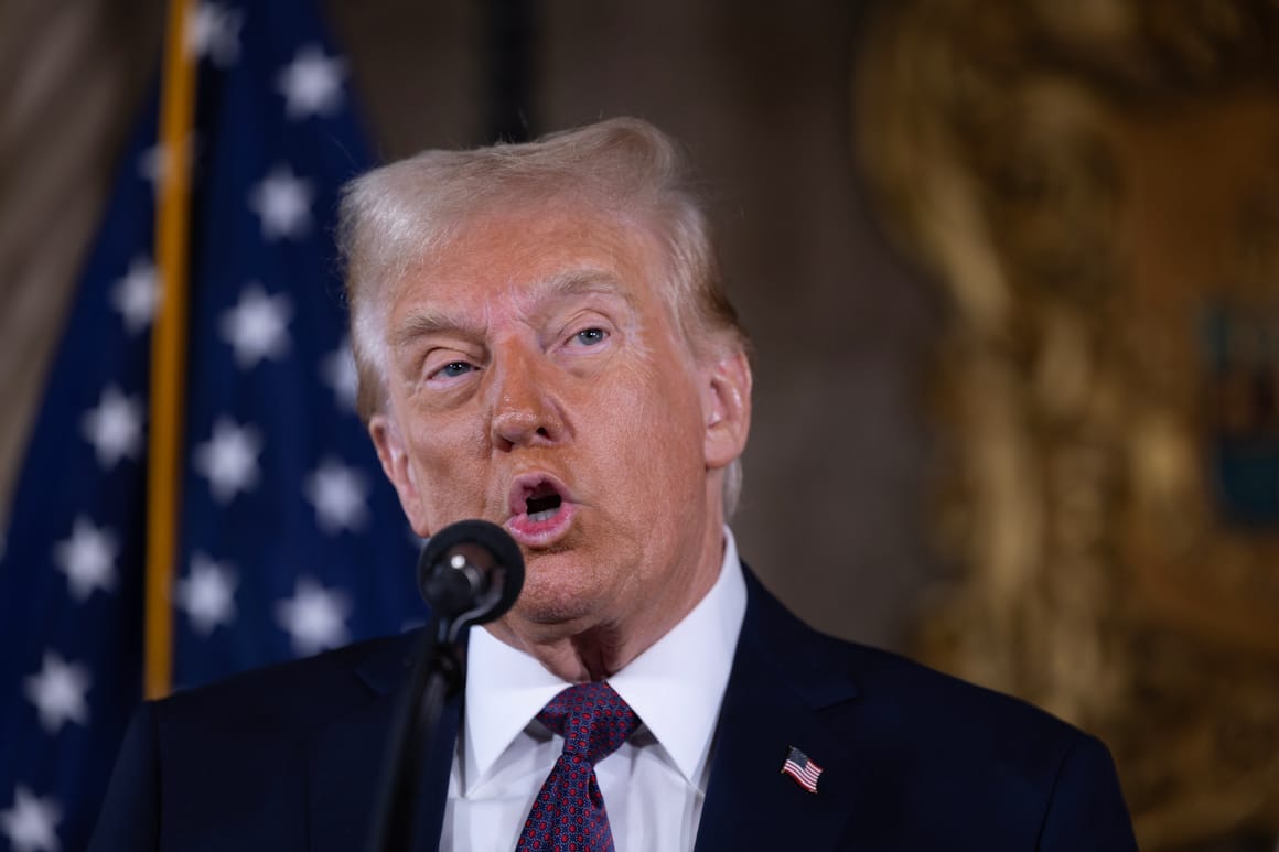 President-Elect Trump Holds Press Conference At Mar-A-Lago President-Elect Trump Holds Press Conference At Mar-A-Lago