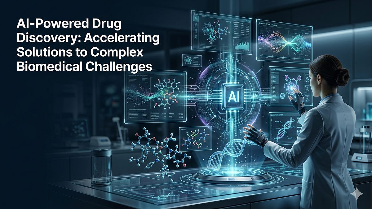 AI-Powered Drug Discovery: Accelerating Solutions to Complex Biomedical ...