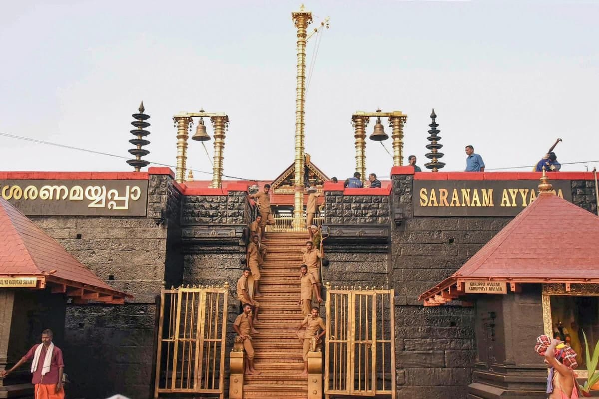 Sabarimala Shrine Reopens for Devotees, Authorities Urge Pilgrims, Locals to Take Necessary Precautions | India.com Sabarimala Shrine Reopens for Devotees, Authorities Urge Pilgrims, Locals to Take Necessary Precautions | India.com