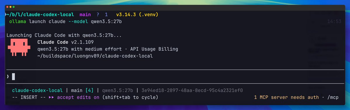 How to run Claude Code/ Codex with local models via Llamacpp, Ollama ...