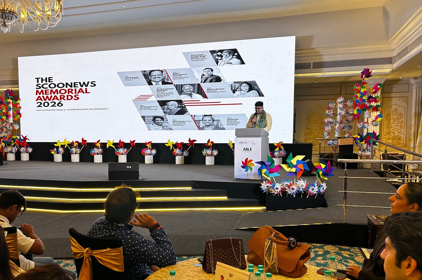 The Snehlata Prize for building a culture goes to Brinda Ghosh. The Snehlata Prize for building a culture goes to Brinda Ghosh.