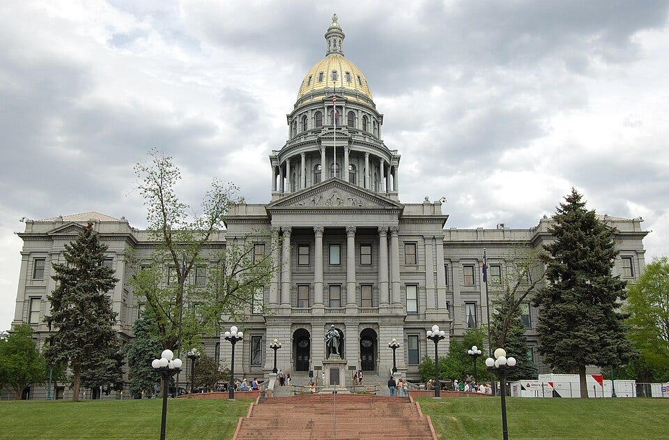 Colorado state capitol building