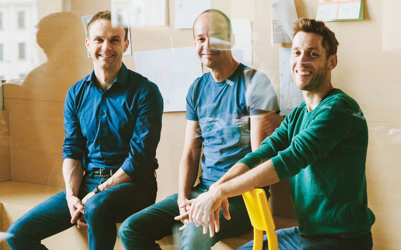 Staffbase founders Frank Wolf, Dr. Lutz Gerlach, and Dr. Martin Böhringer Staffbase founders Frank Wolf, Dr. Lutz Gerlach, and Dr. Martin Böhringer