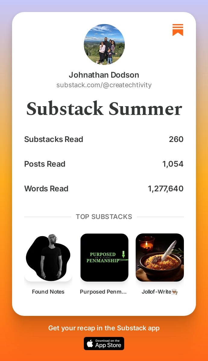 Substack Summer