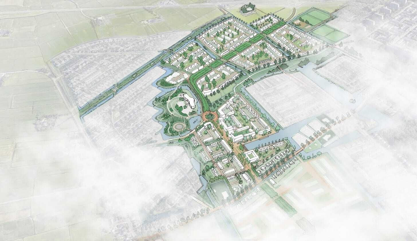 This image shows the plan for De Held III, a modern family neighbourhood, will feature green spaces and a diverse range of affordable homes – construction of the first of 1,850 homes is slated for 2027. This image shows the plan for De Held III, a modern family neighbourhood, will feature green spaces and a diverse range of affordable homes – construction of the first of 1,850 homes is slated for 2027.