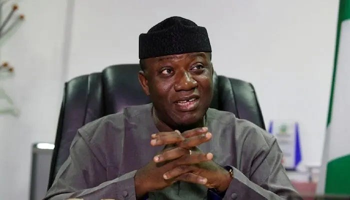 Gov Kayode Fayemi of Ekiti state [PHOTO CREDIT: Kayode Fayemi]