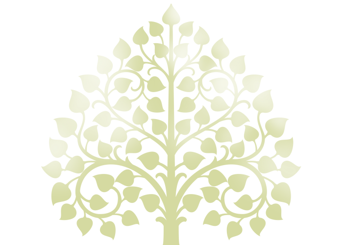 Stilisierter Bodhibaum
