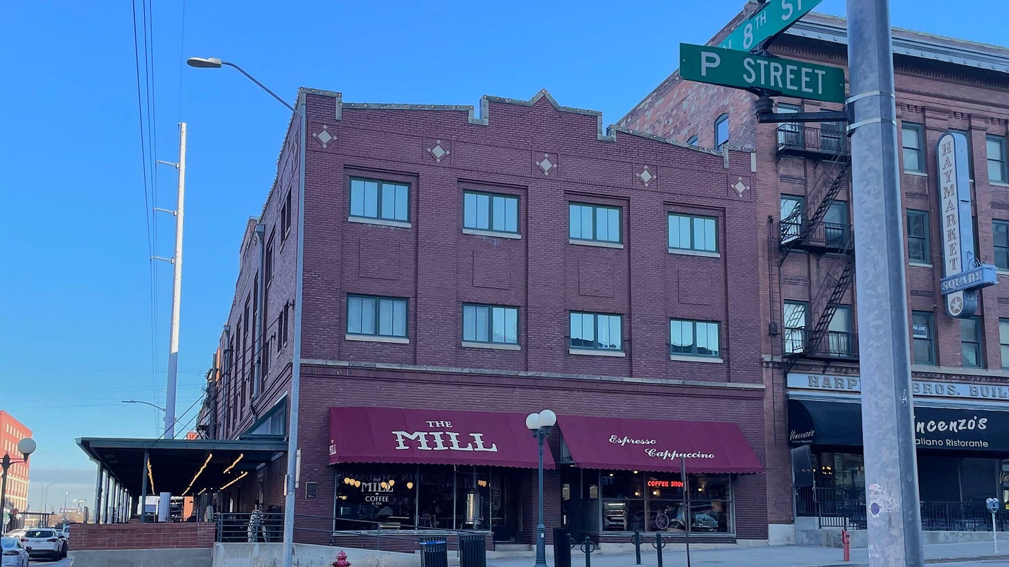 The Mill Coffee Shop in Lincoln, Nebraska