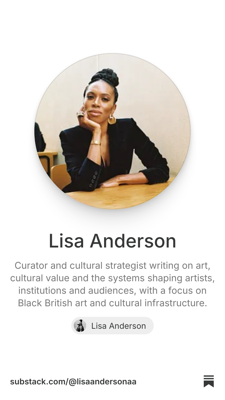 Lisa Anderson | Substack