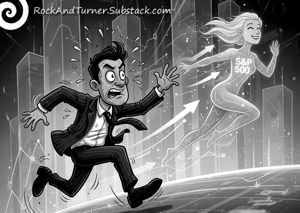 She May Always Be Just Out Of Reach - Fund Managers Chasing The S&P500
