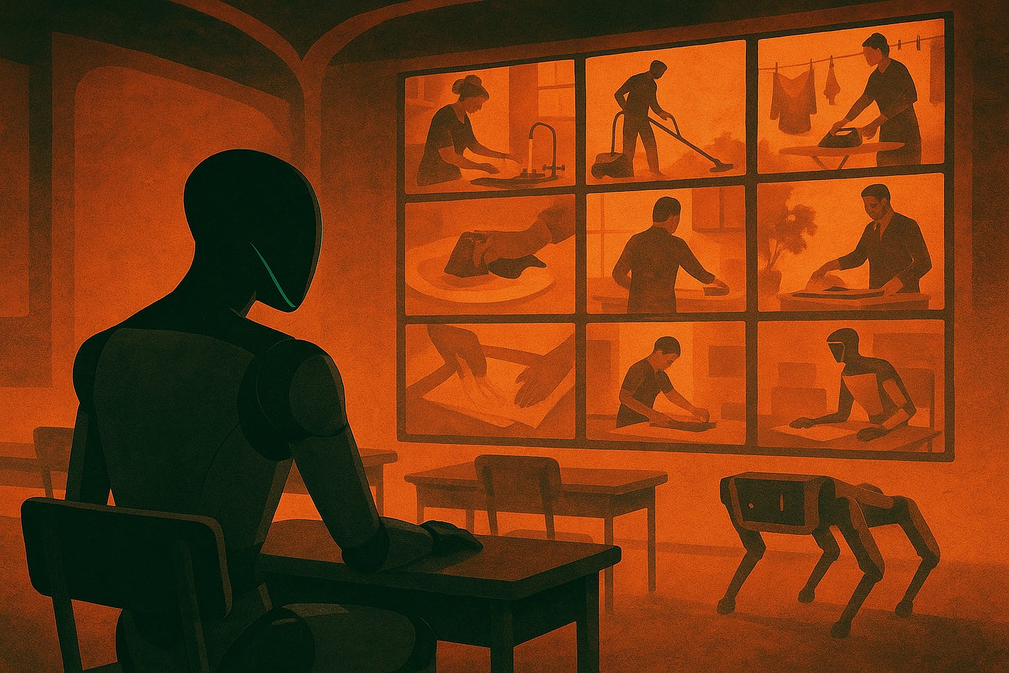 robot learning in class