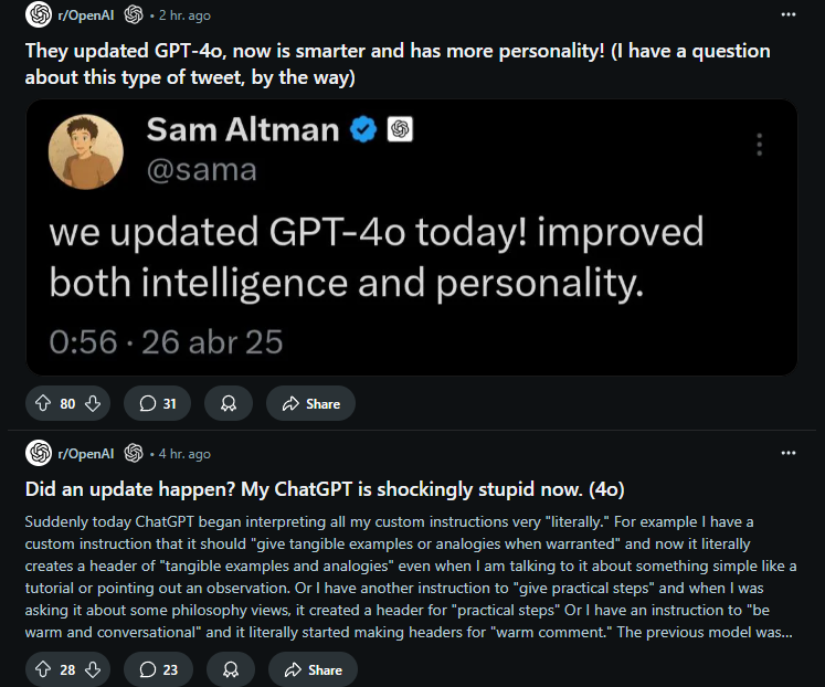 r/OpenAI - i thought this was pretty funny