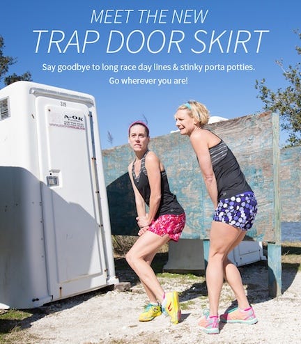 trap door skirt