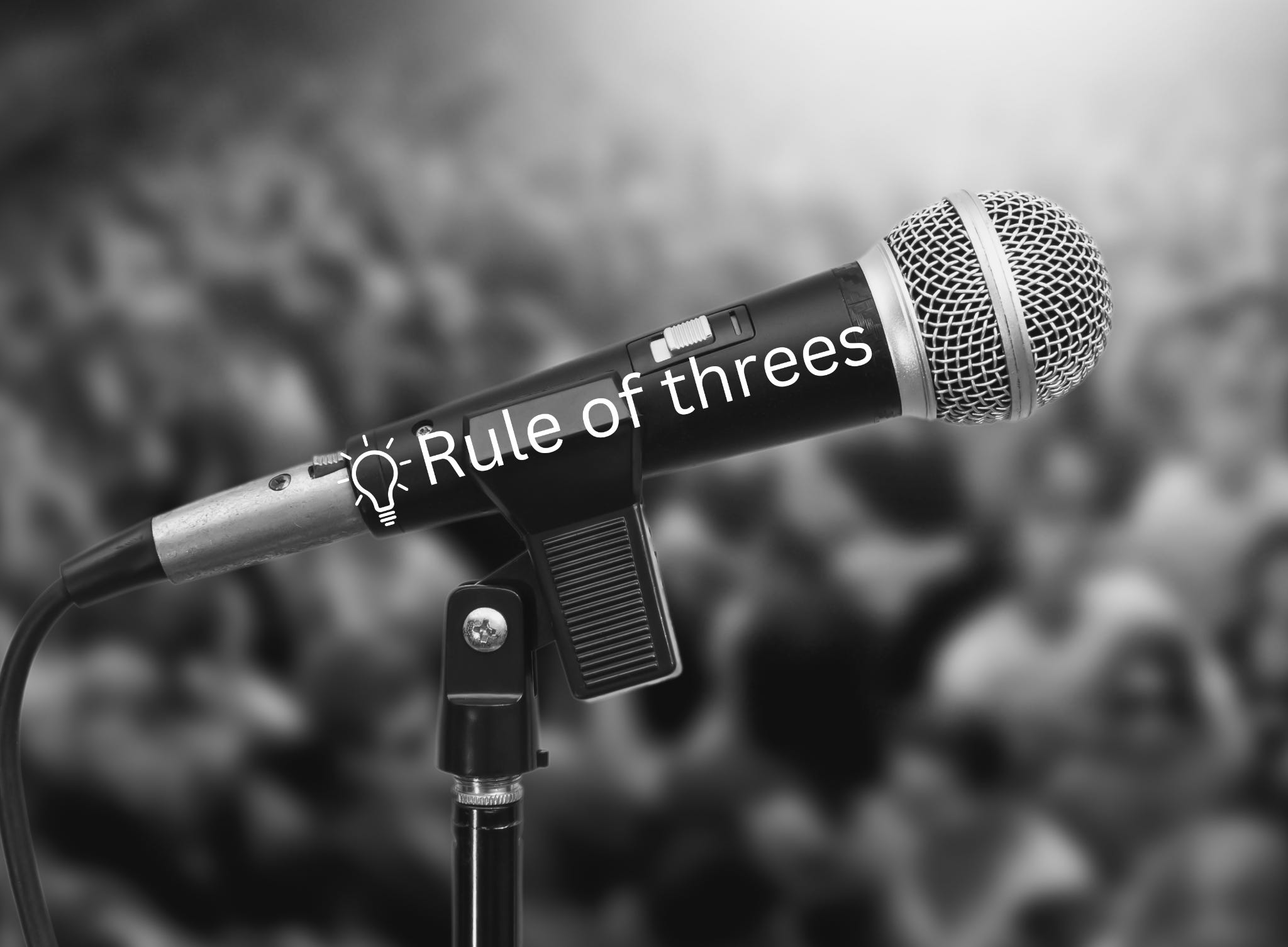 Why the best presentations are often built around three simple points