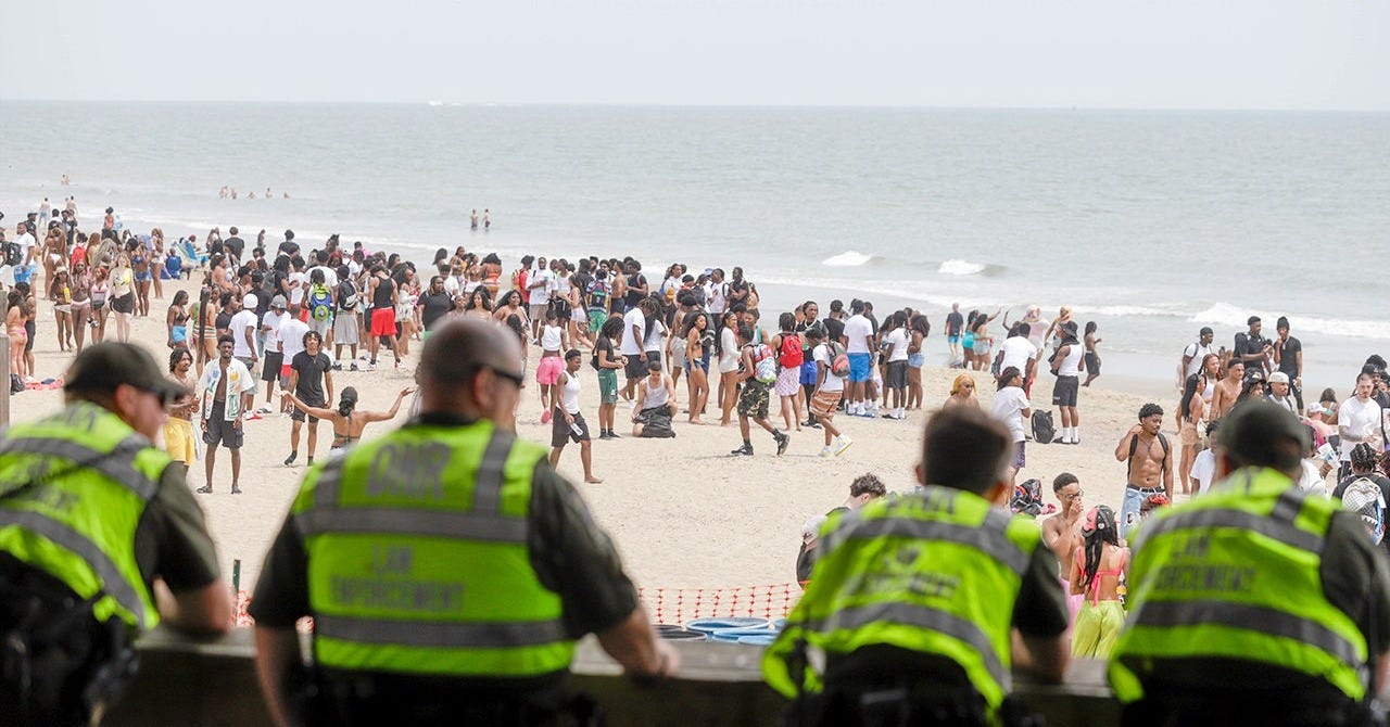 Orange Crush beach blowout nets 26 arrests, cops seize makeshift machine  gun as massive crowd tests crackdown
